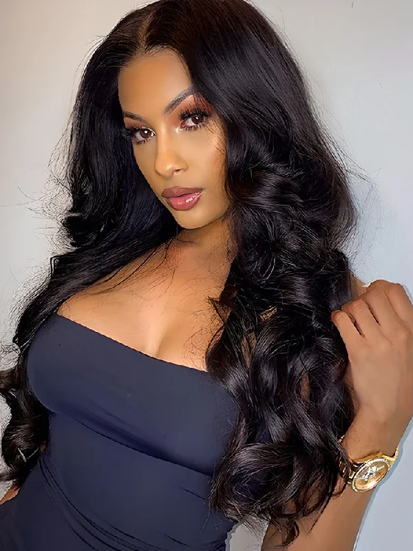 HD Lace Wigs for Curved Hairlines-CurlyMe Loose Wave 4x4 Swiss Lace Closure Human Hair Wigs Pre Plucked For WomenKeywords: no lace wigs, easy styling wigs, no glue wigs, effortless wigs HD Lace Wigs for Curved Hairlines-CurlyMe Loose Wave 4x4 Swiss Lace Closure Human Hair Wigs Pre Plucked For WomenKeywords: no lace wigs, easy styling wigs, no glue wigs, effortless wigs