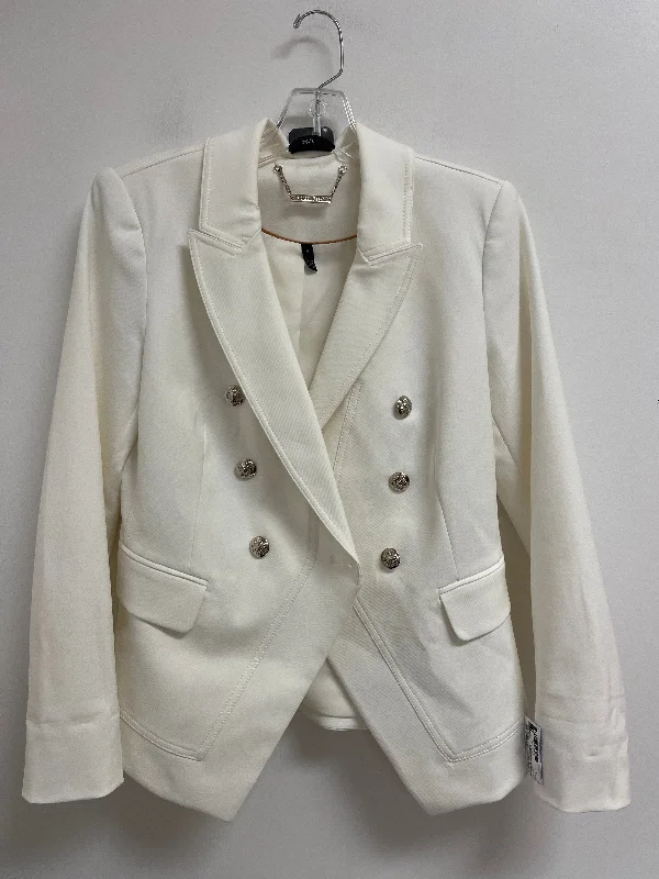 Blazer By White House Black Market In Cream, Size: S