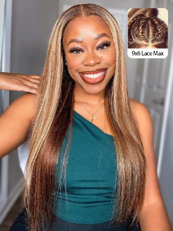 HD Lace Wigs for Glamorous Volume-CurlyMe Pre-cut 9x6 Lace M-cap Wear Go Glueless Mini Knots Straight Hair Highlight Wig Pre-pluckedKeywords: no lace wigs, easy styling wigs, no glue wigs, effortless wigs HD Lace Wigs for Glamorous Volume-CurlyMe Pre-cut 9x6 Lace M-cap Wear Go Glueless Mini Knots Straight Hair Highlight Wig Pre-pluckedKeywords: no lace wigs, easy styling wigs, no glue wigs, effortless wigs
