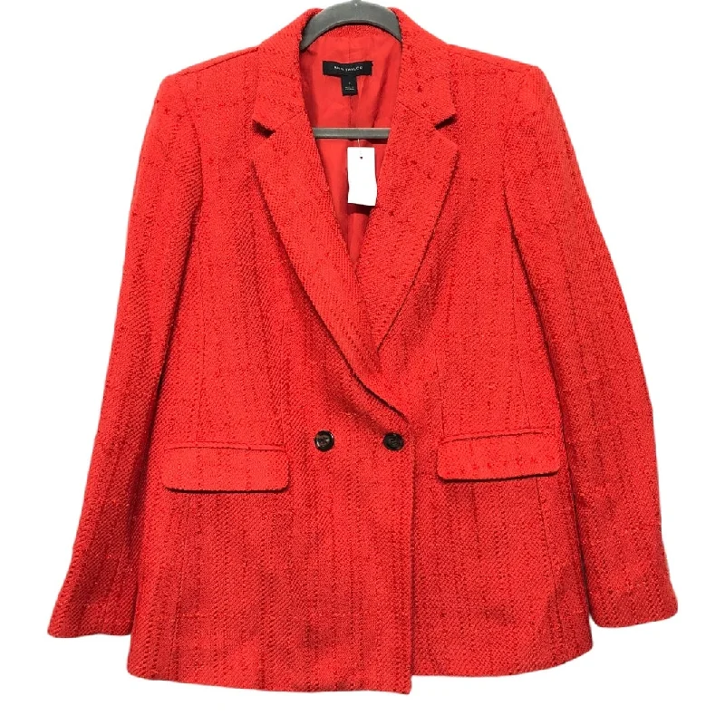 Blazer By Ann Taylor In Orange, Size: 2