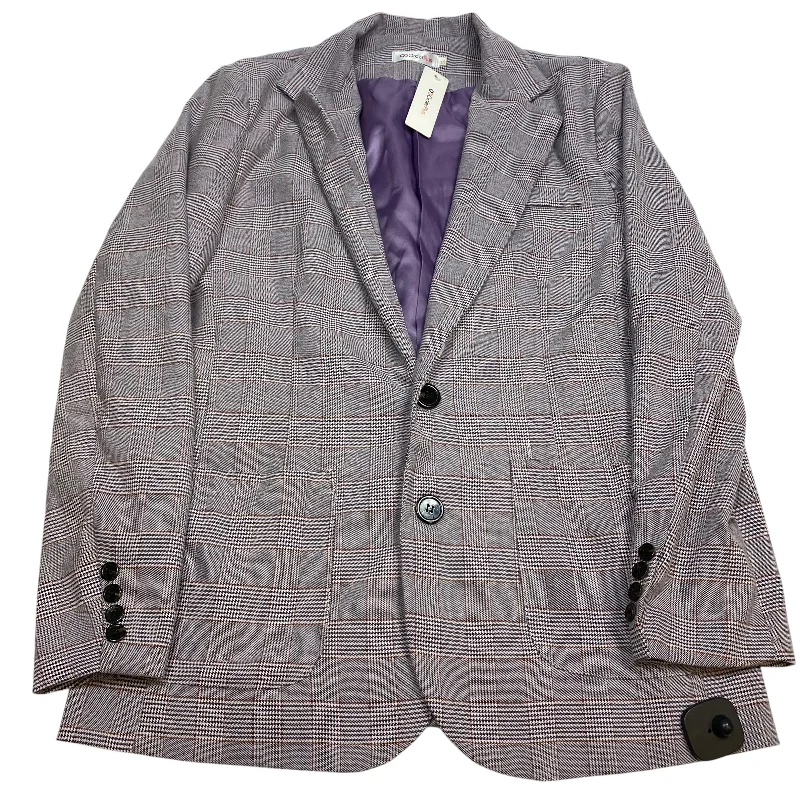 Blazer By Orderplus In Purple, Size: Xl