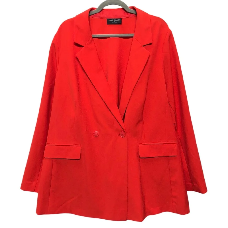 Blazer By Lane Bryant In Orange, Size: 20