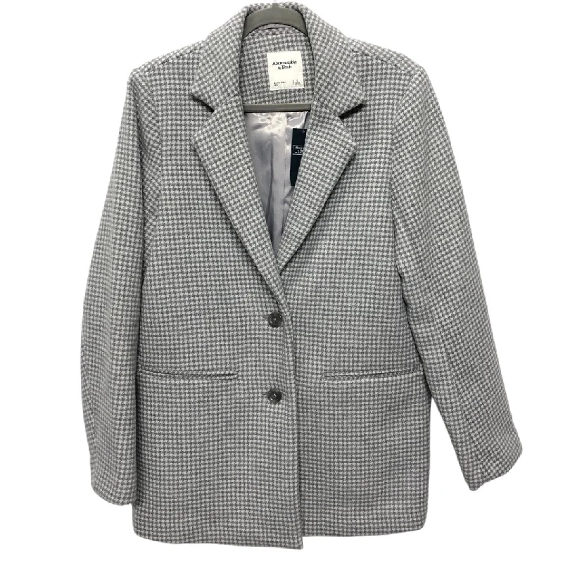 Blazer By Abercrombie And Fitch In Grey, Size: S