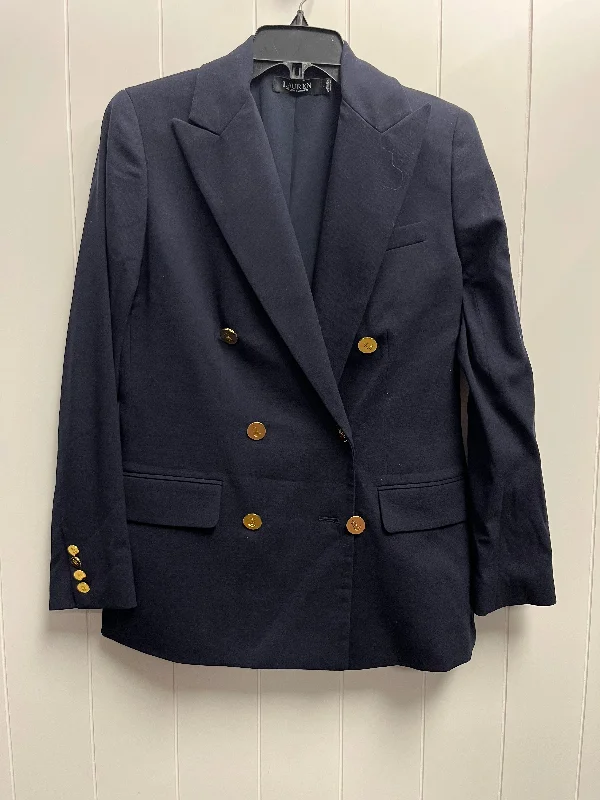 Blazer By Ralph Lauren Black Label In Navy, Size: 4