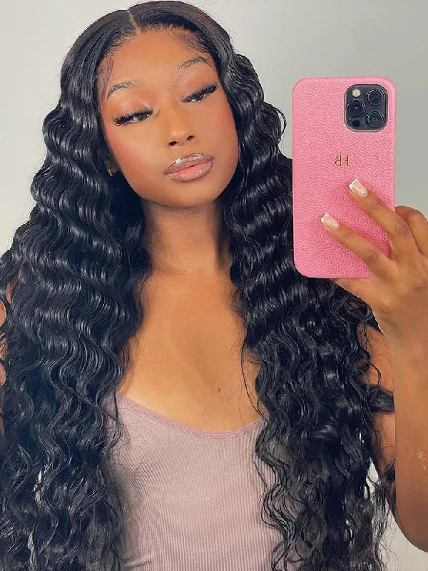 HD Lace Wigs for Natural Texture and Movement-CurlyMe Loose Deep Wave Hair 5x5 Swiss Lace Closure Wigs Pre Plucked Natural ColorKeywords: no lace wigs, easy styling wigs, no glue wigs, effortless wigs HD Lace Wigs for Natural Texture and Movement-CurlyMe Loose Deep Wave Hair 5x5 Swiss Lace Closure Wigs Pre Plucked Natural ColorKeywords: no lace wigs, easy styling wigs, no glue wigs, effortless wigs