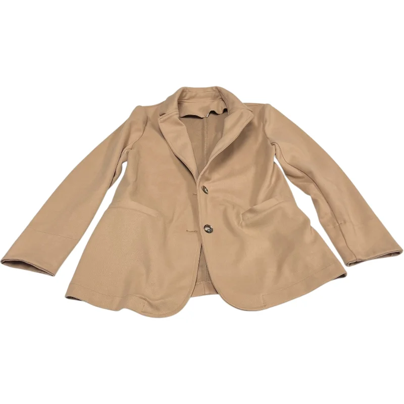 Blazer By Clothes Mentor In Brown, Size: S