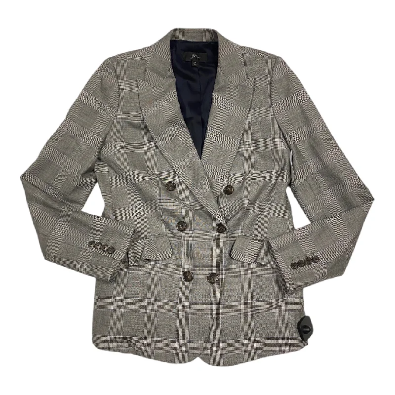 Blazer By J. Crew In Plaid Pattern, Size: 6