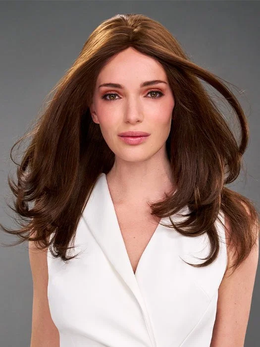 Short Wigs with Natural Volume-Layla | Human Hair Wig with Customizable Lace Front (Mono Top) Short Wigs with Natural Volume-Layla | Human Hair Wig with Customizable Lace Front (Mono Top)