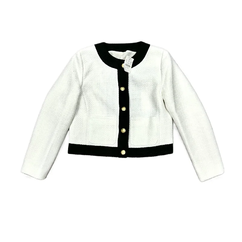 Blazer By J. Crew In Black & White, Size: Xsp