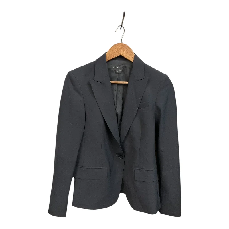 Blazer By Theory In Black, Size: M