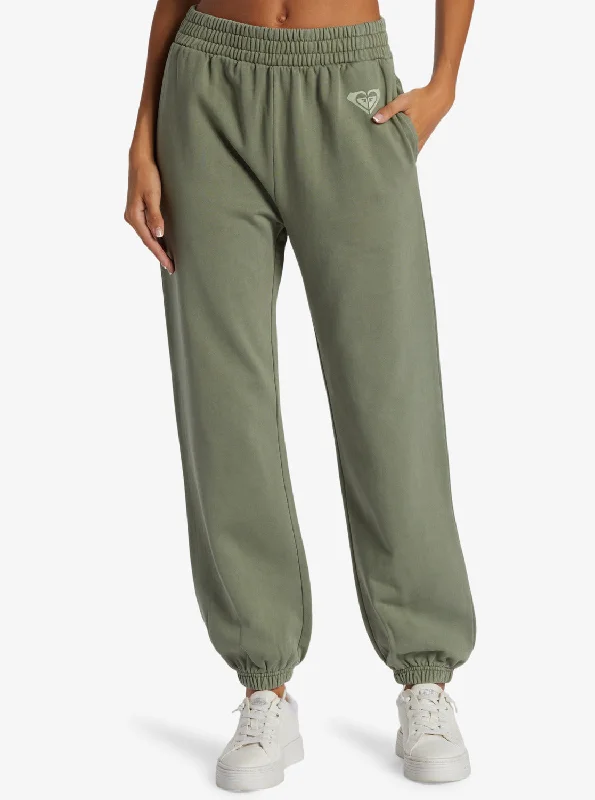 Lineup Fleece Pant Sweatpants - Agave Green