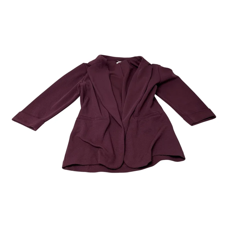 Blazer By Maurices In Purple, Size: L