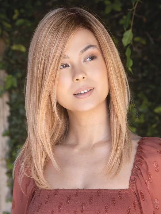 Short Wigs with Natural Movement-Thea | Remy Human Hair Lace Front Wig (Hand Tied)