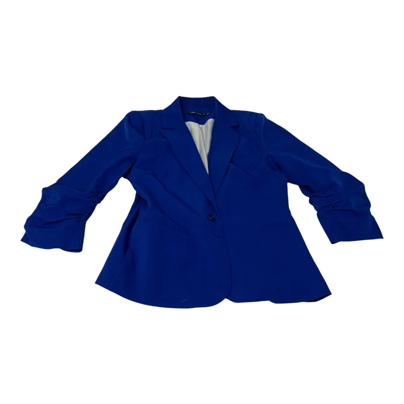 Blazer By Doe & Rae In Blue, Size: L