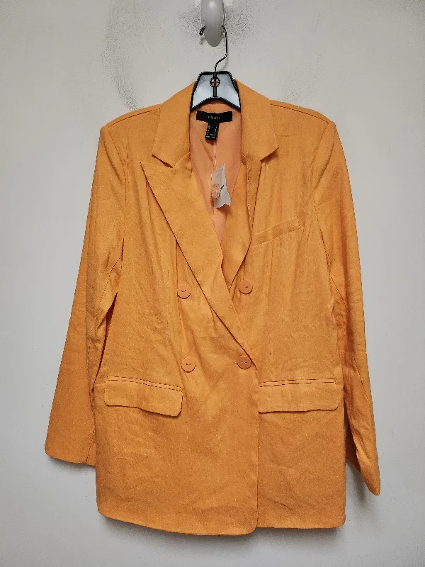 Blazer By Forever 21 In Orange, Size: S