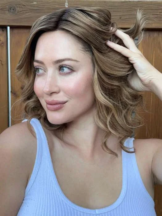 Short Human Hair Wigs for Beginners-Oakly | Human Hair Lace Front Wig (Hand-Tied)