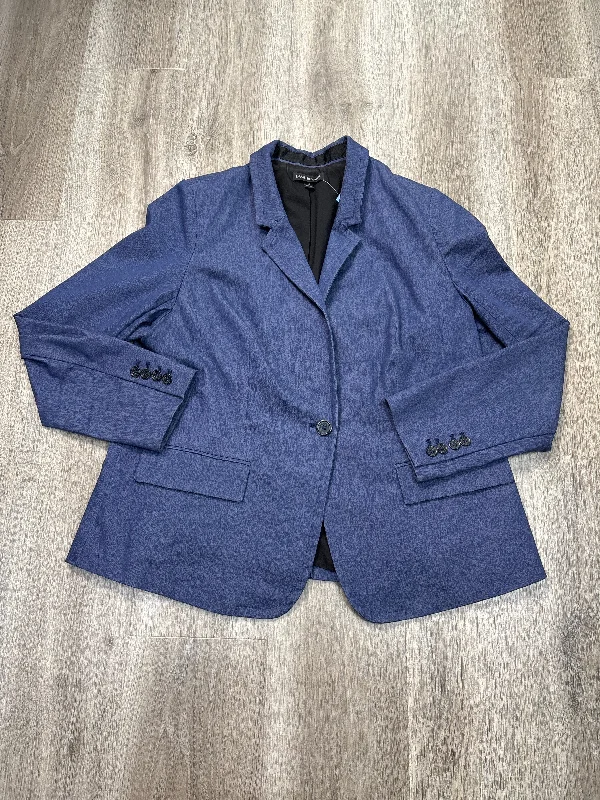 Blazer By Lane Bryant In Blue, Size: Xl