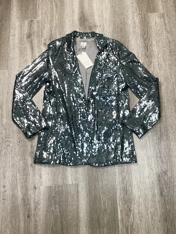 Blazer By A New Day In Silver, Size: Xs