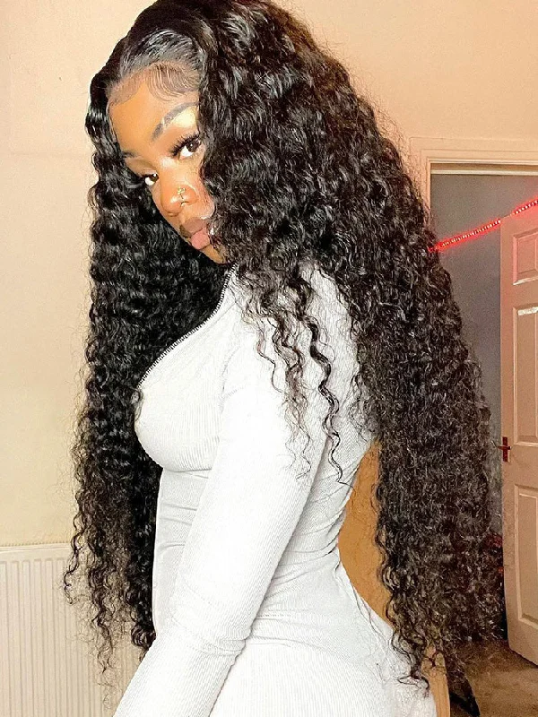 HD Lace Wigs for Instant Fullness-CurlyMe Water Wave Virgin Hair 5x5 Swiss HD Lace Closure Wigs Pre PluckedKeywords: no lace wigs, easy styling wigs, no glue wigs, effortless wigs HD Lace Wigs for Instant Fullness-CurlyMe Water Wave Virgin Hair 5x5 Swiss HD Lace Closure Wigs Pre PluckedKeywords: no lace wigs, easy styling wigs, no glue wigs, effortless wigs