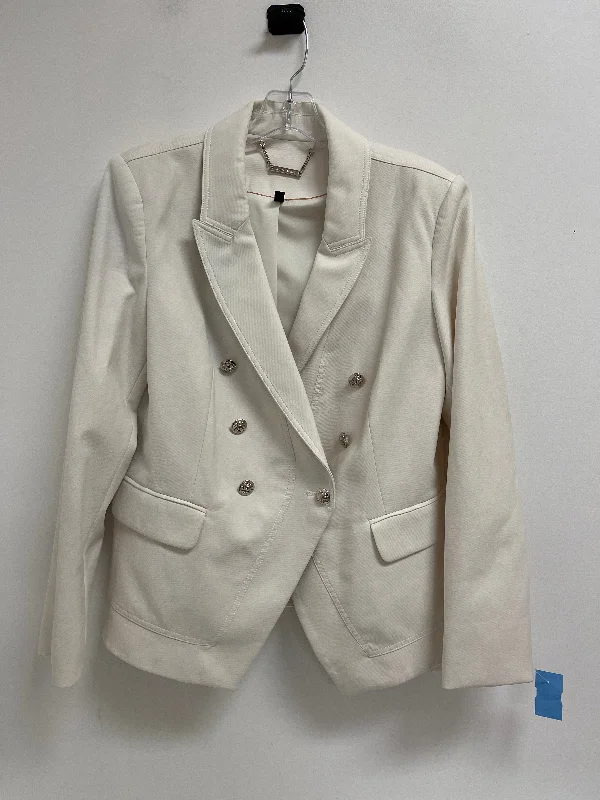 Blazer By White House Black Market In Cream, Size: Xl