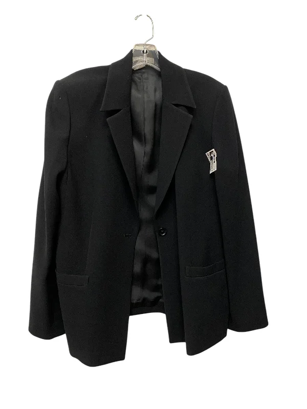 Blazer By Ellen Tracy In Black, Size: 16