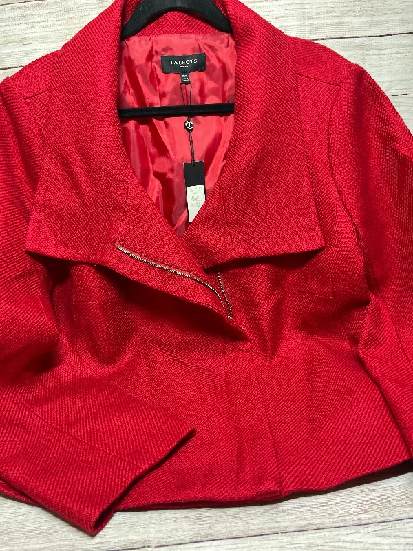 Blazer By Talbots In Red, Size: 18