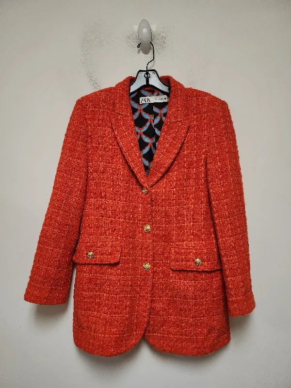 Blazer By Zara In Orange, Size: S