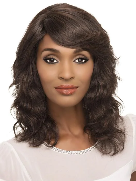 Short Wigs for Older Women-Diva | Human Hair Wig (Basic Cap)