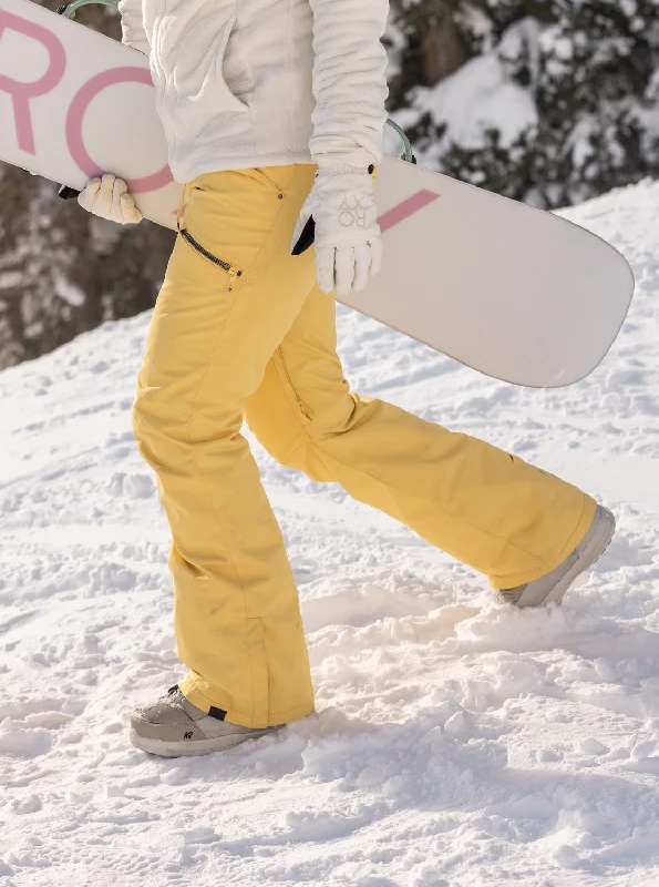 Nadia Technical Snow Pants - Sunset Gold