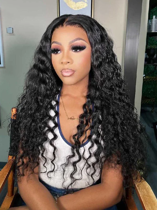 HD Lace Wigs for Bold and Beautiful Styles-CurlyMe Natural Wave Hair 5x5 Swiss Lace Closure Wigs Pre Plucked Natural ColorKeywords: no lace wigs, easy styling wigs, no glue wigs, effortless wigs HD Lace Wigs for Bold and Beautiful Styles-CurlyMe Natural Wave Hair 5x5 Swiss Lace Closure Wigs Pre Plucked Natural ColorKeywords: no lace wigs, easy styling wigs, no glue wigs, effortless wigs