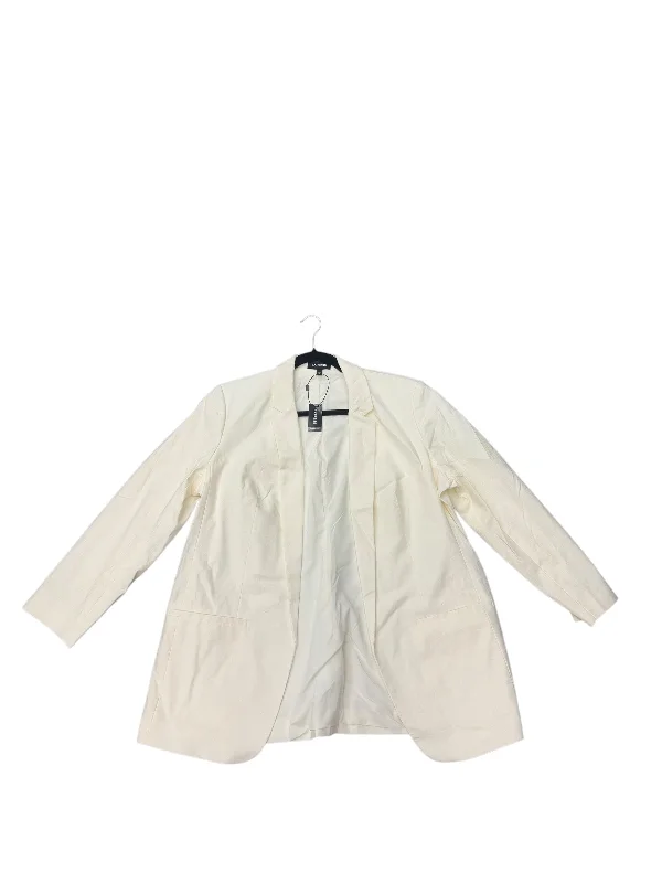 Blazer By Express In Cream, Size: Xl