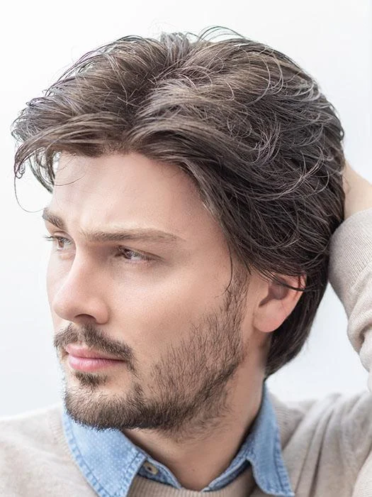 Gary Wig by Ellen Wille | Synthetic Hair | Average/Large Capversatile men's wigs, all-purpose wigs for men, everyday men's wigs, stylish and functional wigs Gary Wig by Ellen Wille | Synthetic Hair | Average/Large Capversatile men's wigs, all-purpose wigs for men, everyday men's wigs, stylish and functional wigs
