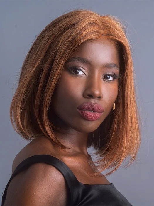 Short Wigs for Women with Fine Hair-Harriet | Human Hair Lace Front Wig (Lace Part)