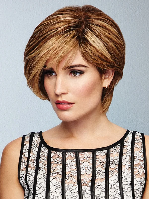 Short Wigs for Women with Widows Peak-Calling All Compliments | Remy Human Hair Lace Front Wig (Hand-Tied) Short Wigs for Women with Widows Peak-Calling All Compliments | Remy Human Hair Lace Front Wig (Hand-Tied)