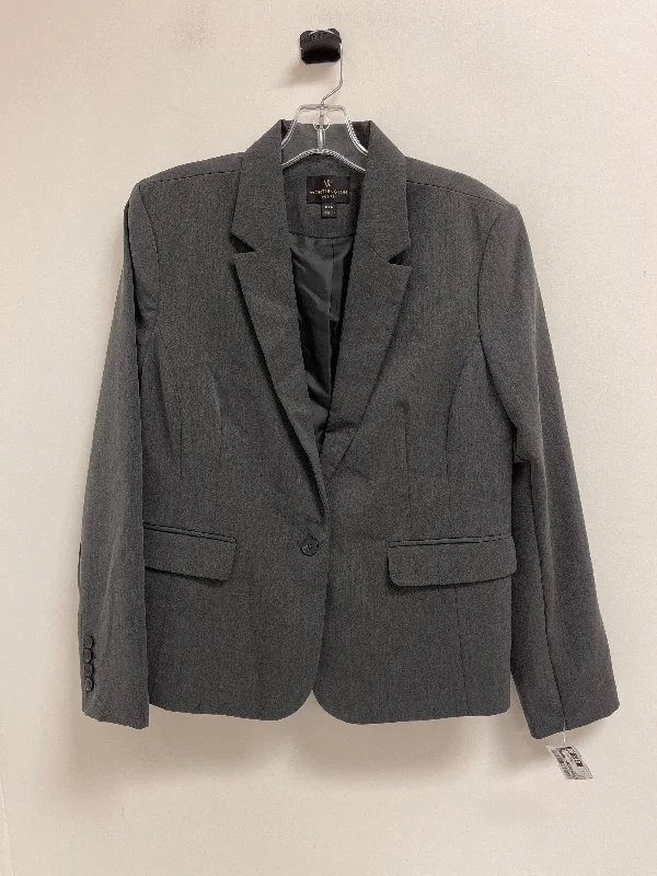 Blazer By Worthington In Grey, Size: Xlp