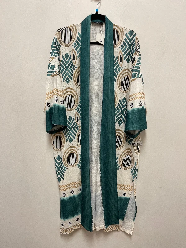 Kimono By Clothes Mentor In Green, Size: Osfm