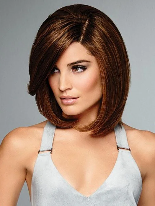 Short Wigs for Women-Savoir Faire | Remy Human Hair Lace Front Wig (Hand-Tied)