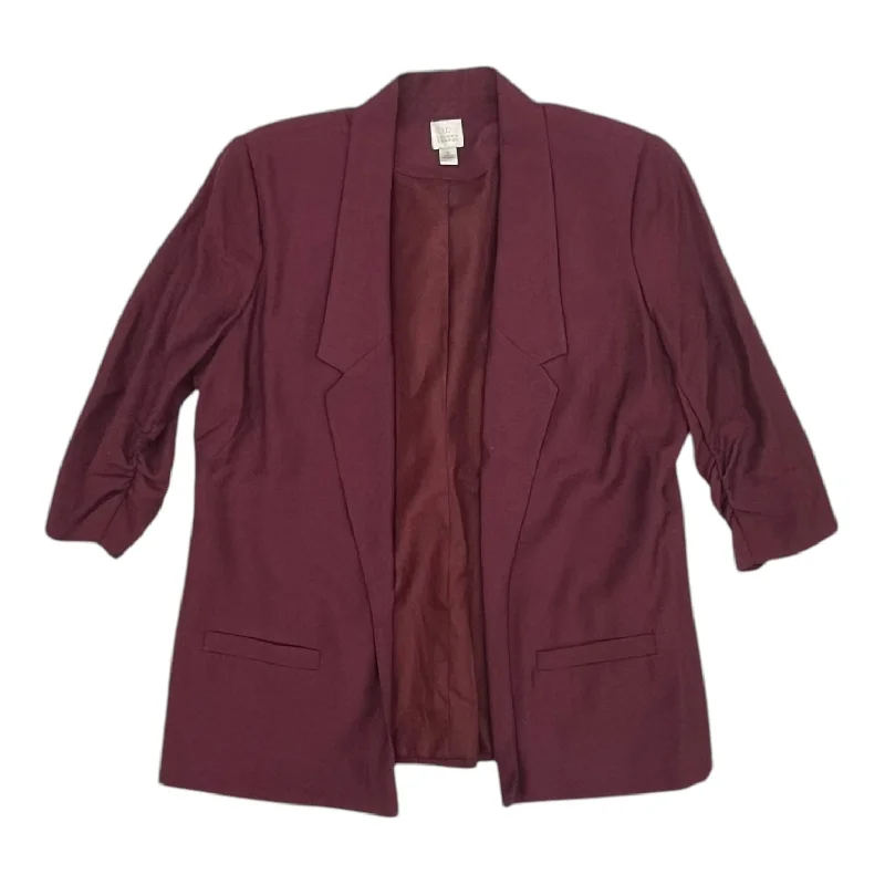 Blazer By Lc Lauren Conrad In Maroon, Size:L