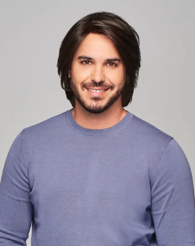 Sharp Men's HT Wig by HIM | Human Hair/Heat Friendly Synthetic Blend Hair | Average/Large Capversatile men's wigs, all-purpose wigs for men, everyday men's wigs, stylish and functional wigs Sharp Men's HT Wig by HIM | Human Hair/Heat Friendly Synthetic Blend Hair | Average/Large Capversatile men's wigs, all-purpose wigs for men, everyday men's wigs, stylish and functional wigs