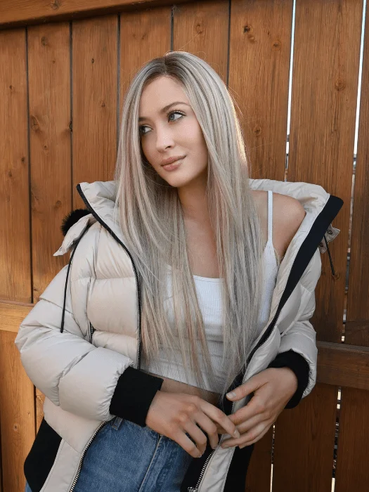 Short Wigs with a Modern Feel-Kim | Remy Human Hair Lace Front Wig (Hand-Tied)