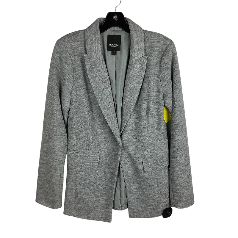 Blazer By Vera Wang In Grey, Size: Xs