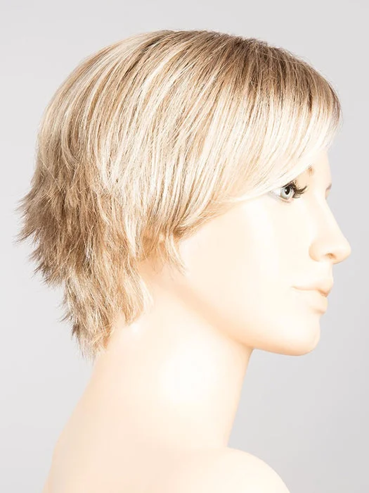 Champagne Rooted | Med Beige Blonde,  Medium Gold Blonde, and Lightest Blonde blend with Darker Roots