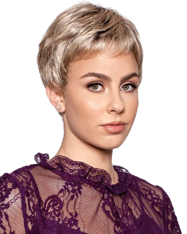 Glueless Human Hair Wigs for Every Occasion-Monica Petite | Monofilament Synthetic Wig by Wig Pro