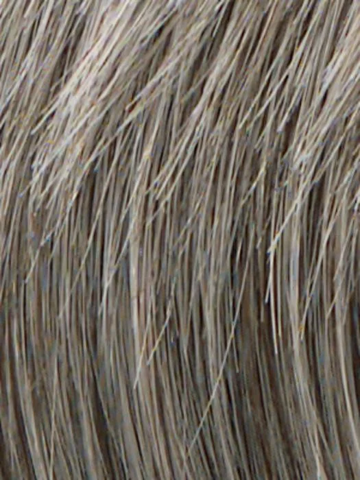 R119G | Gradient Smoke | Light Brown with 80% Gray in front  gradually blended into  50% Gray in nape area
