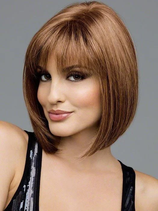 Synthetic Wigs with Lace Front-Carley | Short Synthetic Wig (Mono Top)