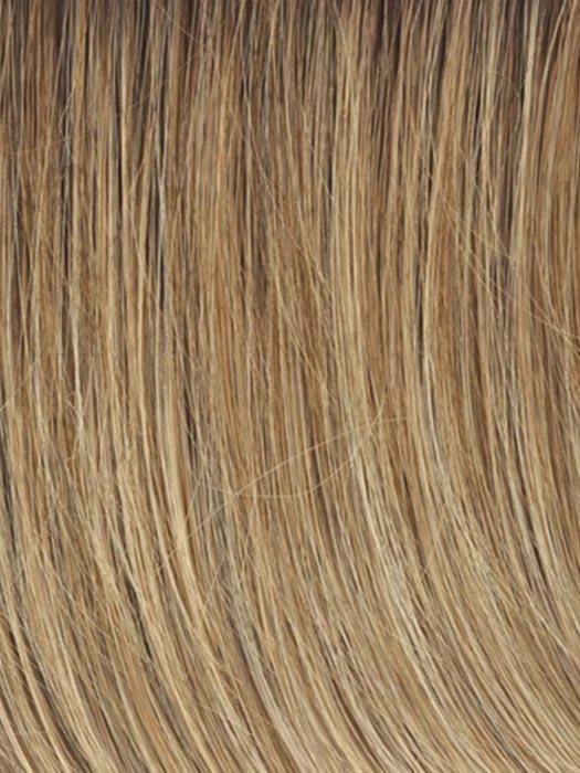 RL14/22SS Shaded Wheat | Dark Blonde Evenly Blended with Platinum Blonde with Dark Roots