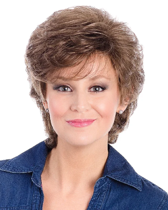 Glueless Human Hair Wigs with No Lace-Kate | Synthetic Wig by Tony of Beverly