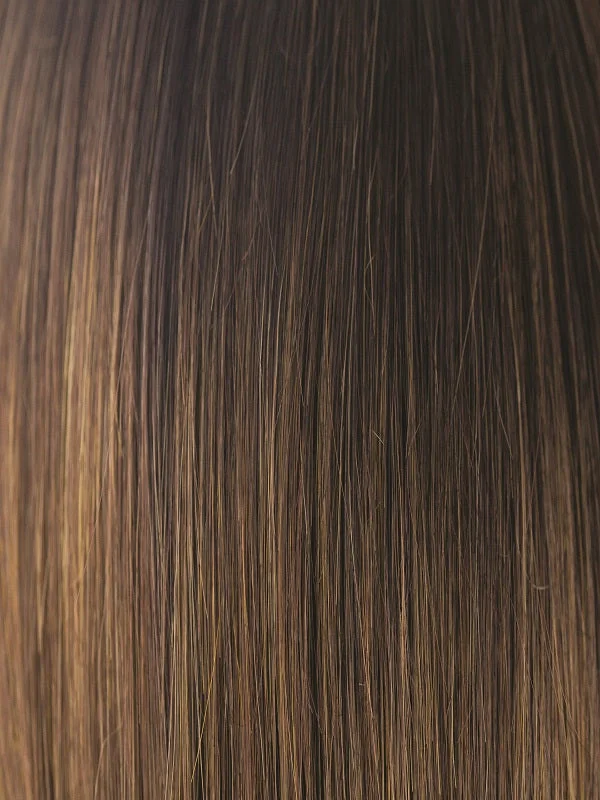 Marble Brown R | Rooted Dark with Medium Brown and Light Honey Brown 50/50 blend