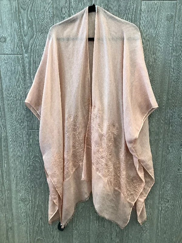 Kimono By Clothes Mentor In Pink, Size: Onesize