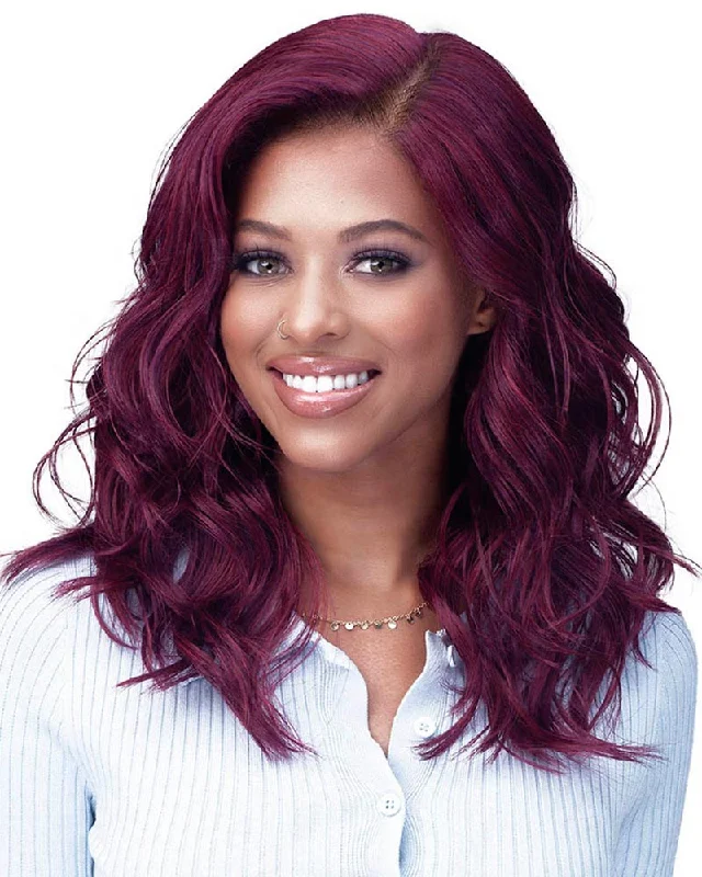 Glueless Human Hair Wigs for Natural Curls-Serenity | Lace Front Synthetic Wig by Bobbi Boss Glueless Human Hair Wigs for Natural Curls-Serenity | Lace Front Synthetic Wig by Bobbi Boss